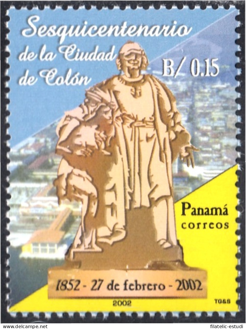 Panama 1224 2002 Sesquicentenario De La Ciudad De Colón MNH - Panama