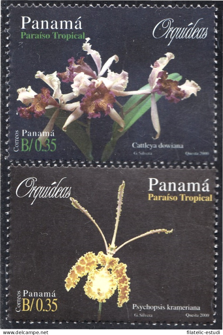 Panama 1197/98 2000 Orquideas De Panama MNH - Panama