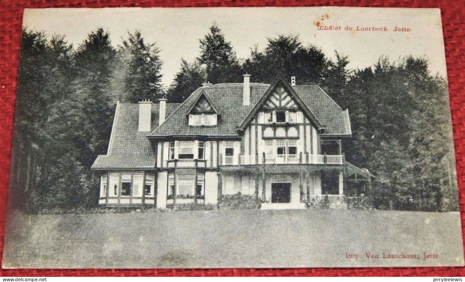 BRUXELLES  -  JETTE  -  Chalet De Laerbeck - Jette