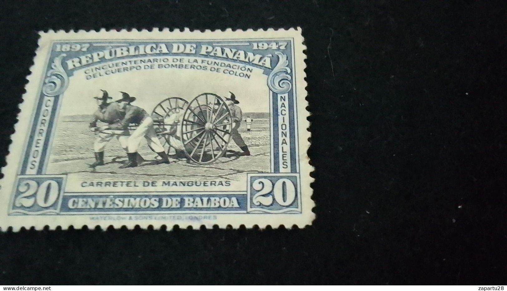 PANAMA-    1940- 78   20   C   DAMGALI - Panama