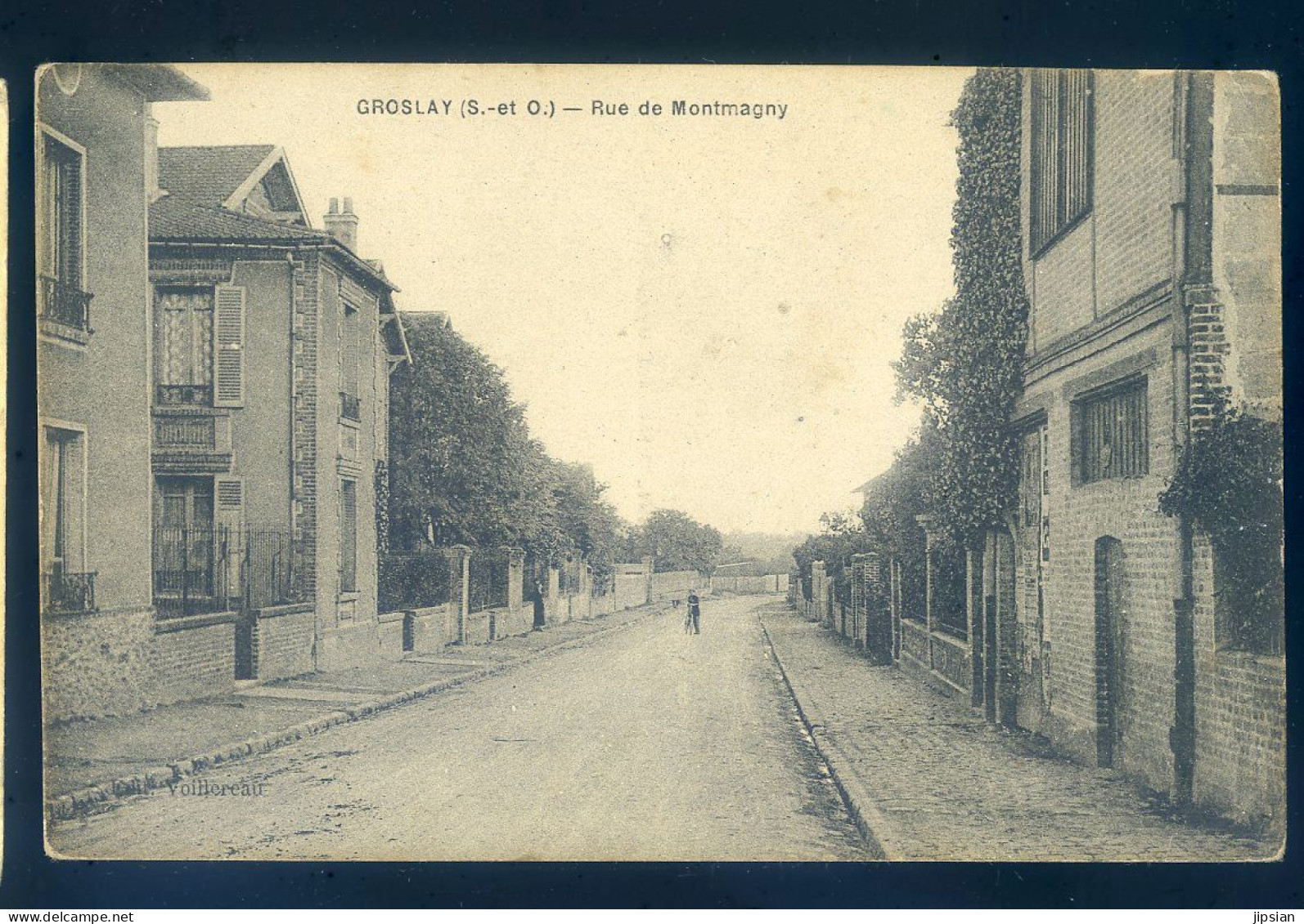 Cpa Du 95 Groslay  -- Rue De  Montmagny    STEP81 - Groslay