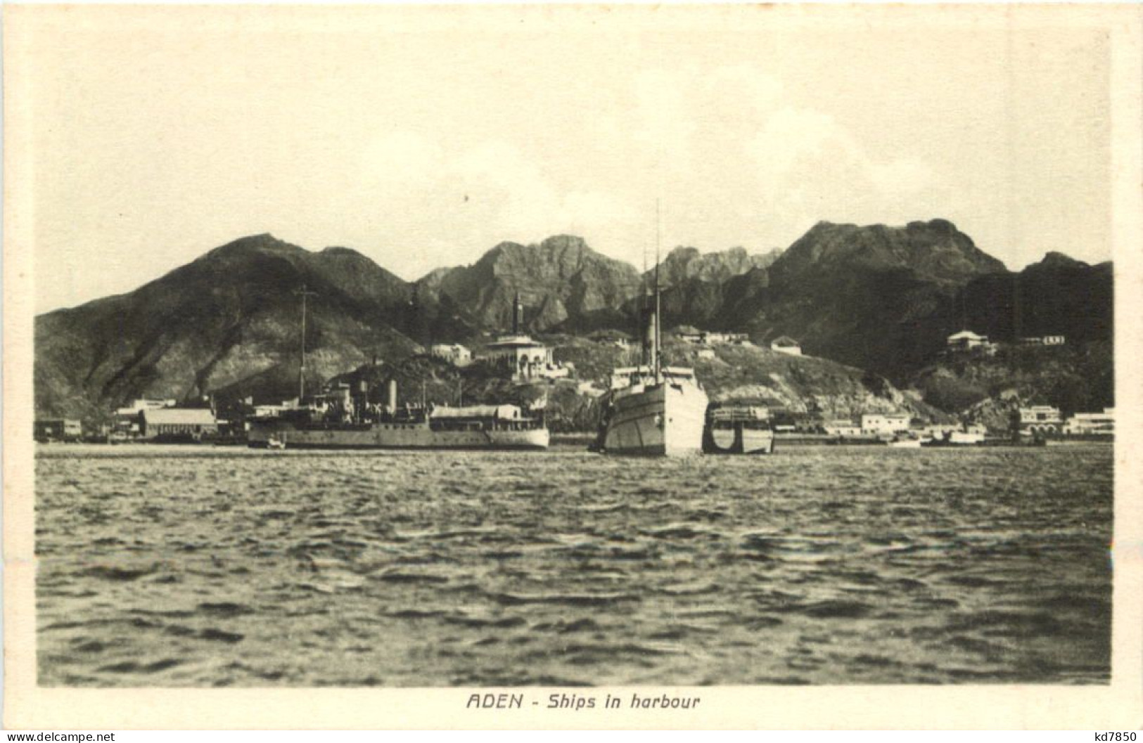 Aden - Ships In Harbour - Jemen