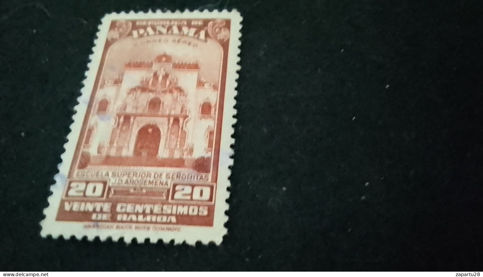 PANAMA-    1940- 78   20   C   DAMGALI - Panama