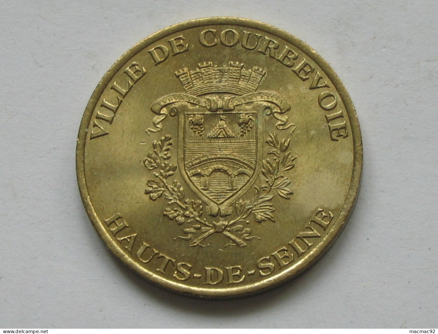 1 Euro De Courbevoie 15 Mai-7 Juin 1998 - Ville De Courbevoie - Hauts De Seine  *** EN ACHAT IMMEDIAT *** - Euros Des Villes