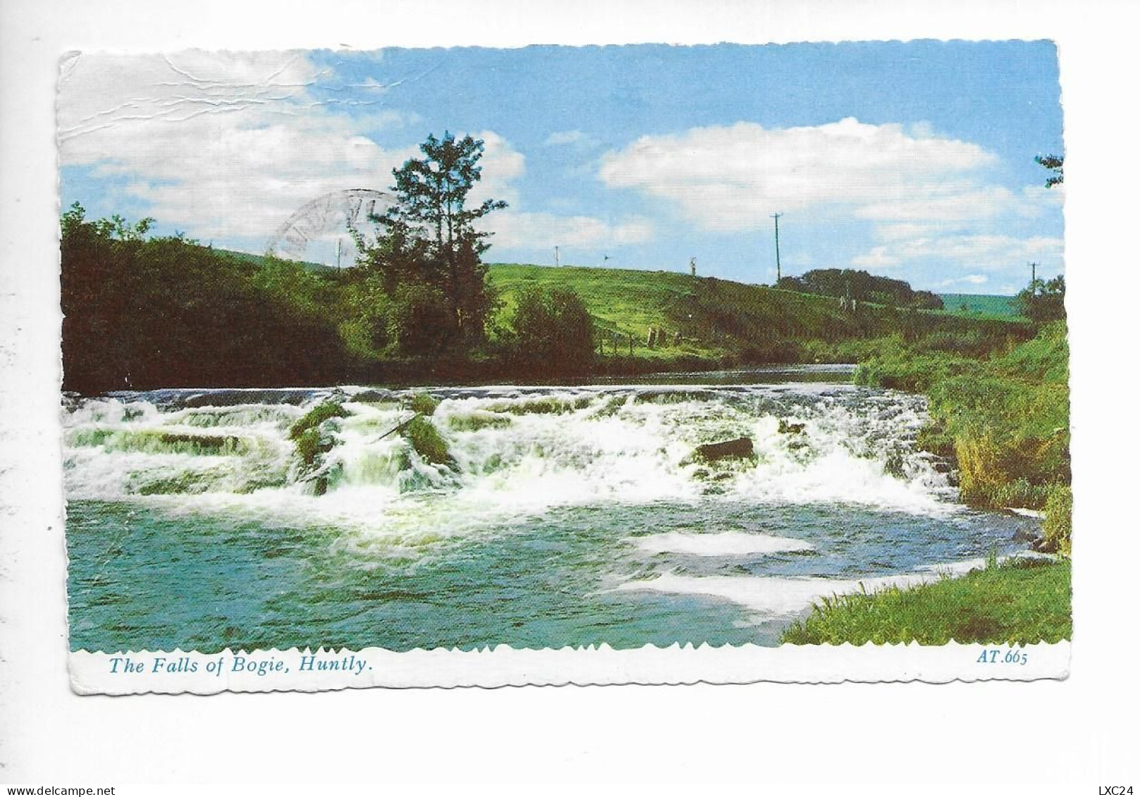 THE FALLS OF BOGIE. HUNTLY. - Aberdeenshire