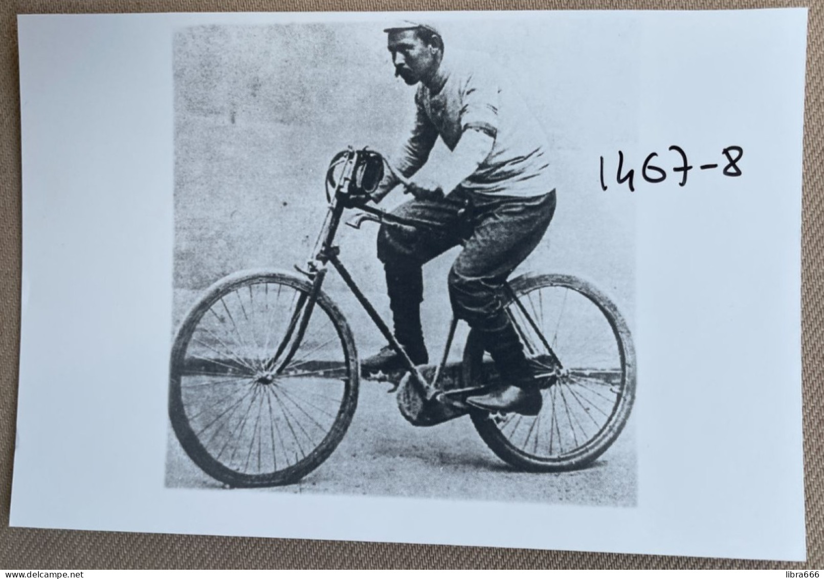 CHARLES TERRONT (cycliste Français) - 15 X 10 Cm (REPRO PHOTO ! Zie Beschrijving, Voir Description, See Description) ! - Cycling