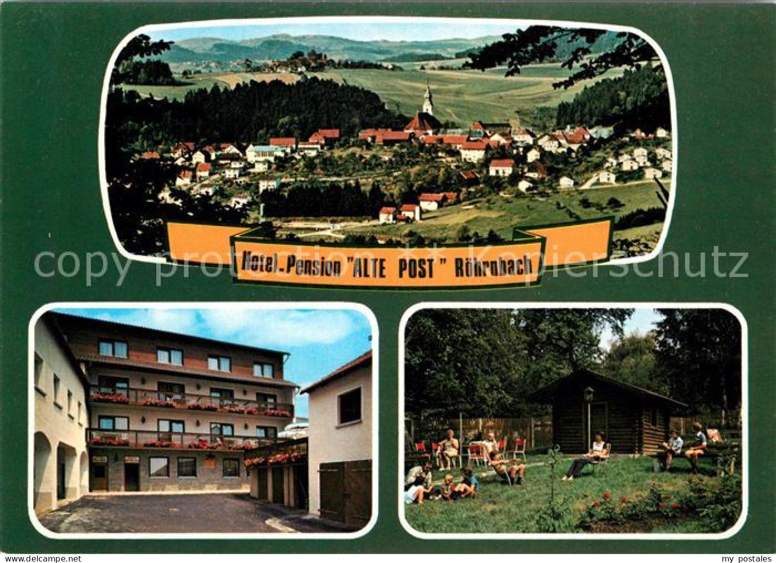 73046090 Roehrnbach Hotel Pension Alte Post Panoraa Liegewiese Alzesberg - Lobenstein