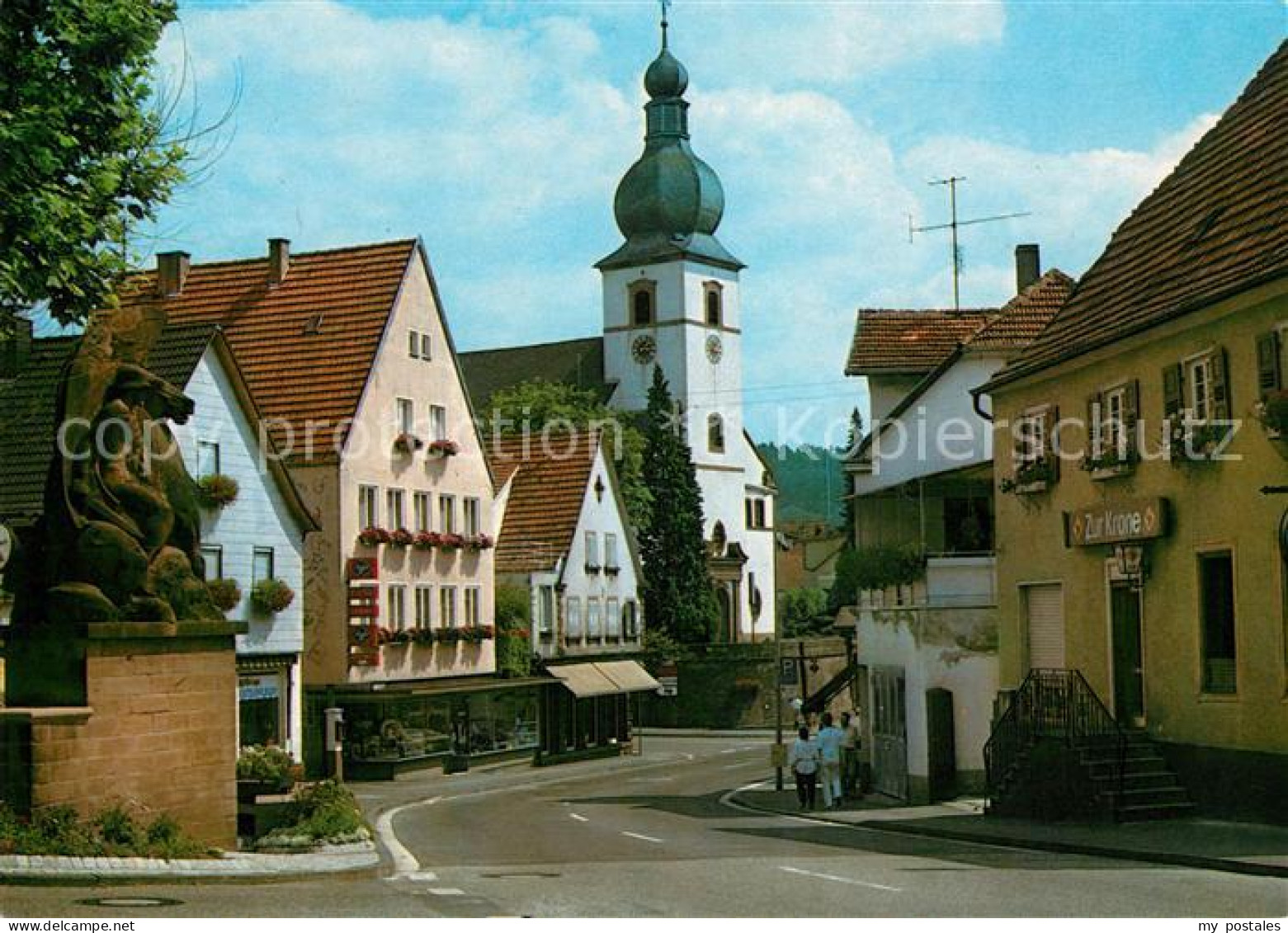 73046046 Dahn Dorfmotiv Mit Kirche Dahn - Dahn