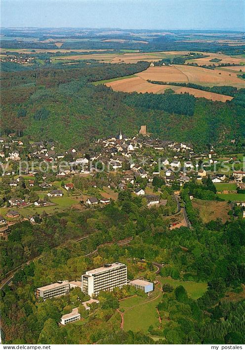 73045981 Manderscheid Eifel Fliegeraufnahme Mit Eifelsanatorium Manderscheid - Manderscheid