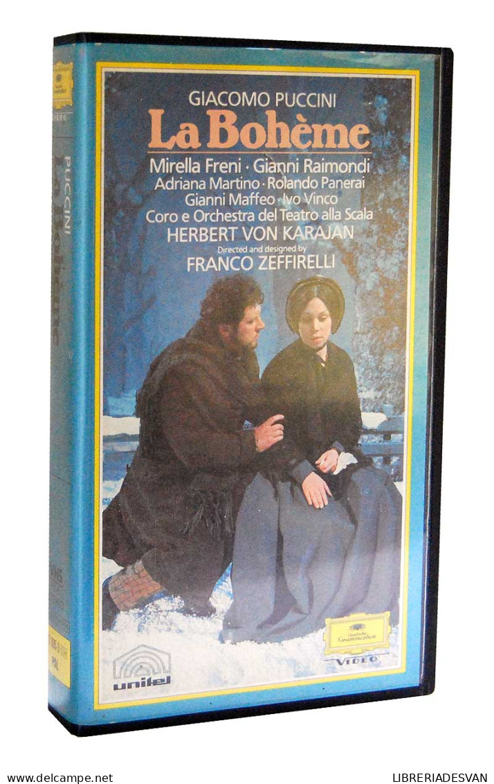 Giacomo Puccini - La Boheme. VHS - Other & Unclassified
