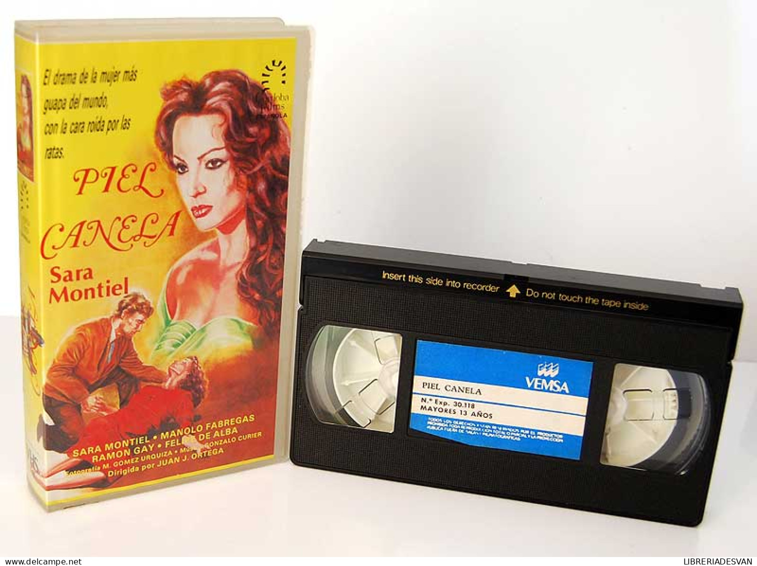 Piel Canela. Sara Montiel. VHS - Other & Unclassified