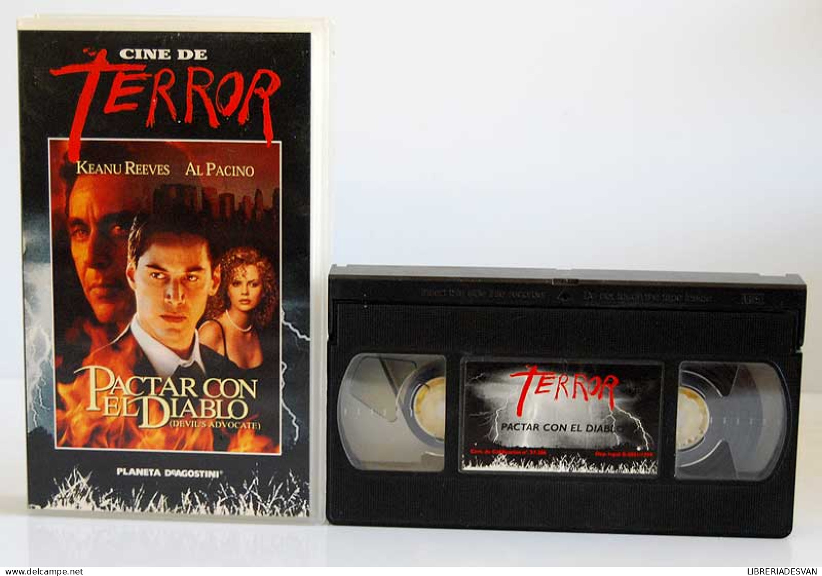 Cine De Terror. Pactar Con El Diablo. VHS - Other & Unclassified