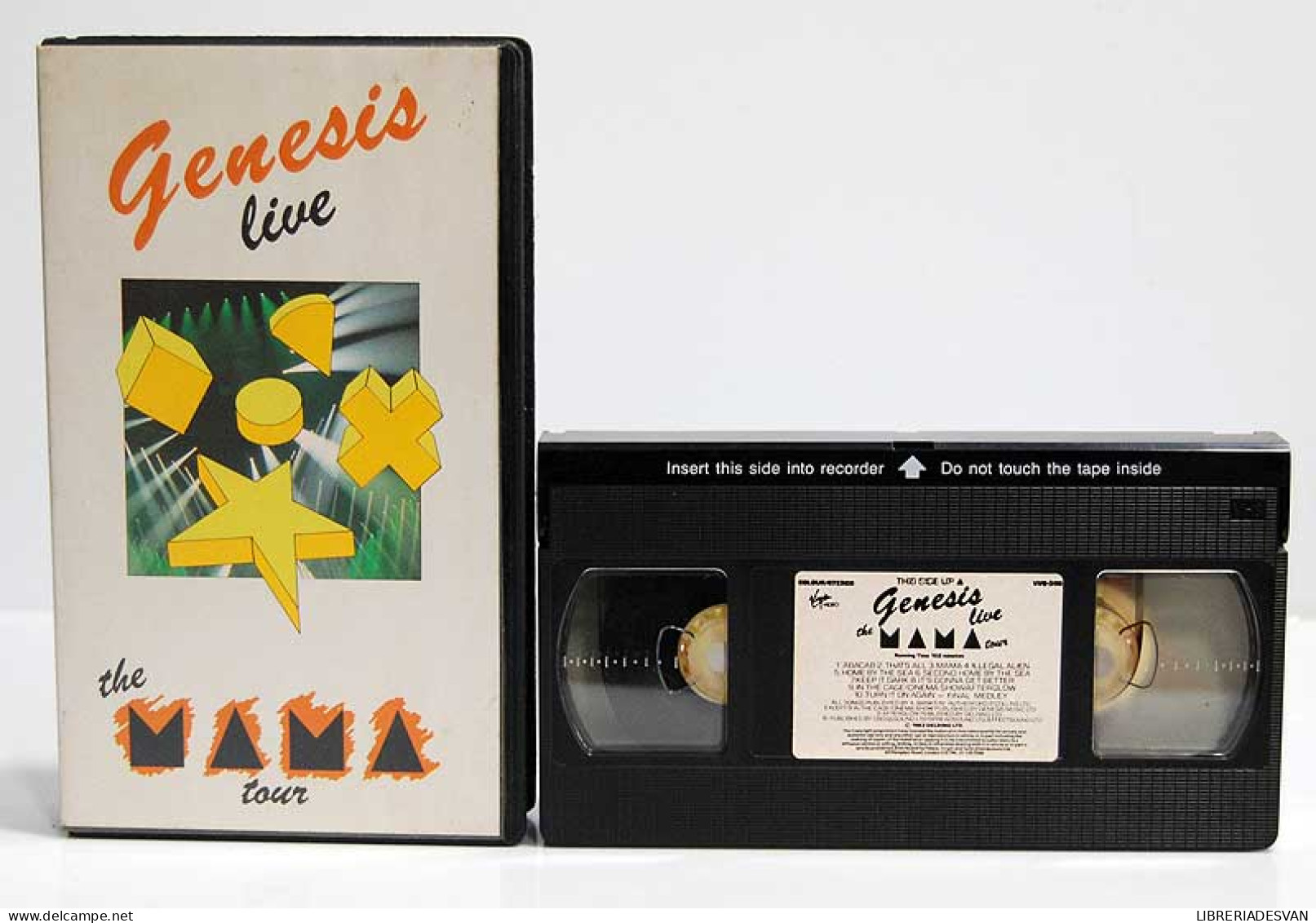 Genesis Live. The Mama Tour. VHS - Other & Unclassified