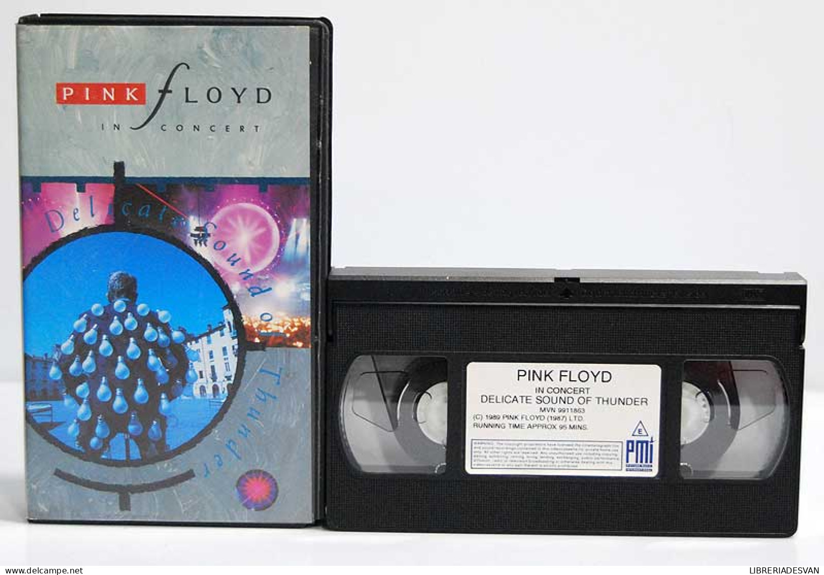 Pink Floyd In Concert - Delicate Sound Of Thunder. VHS - Sonstige & Ohne Zuordnung