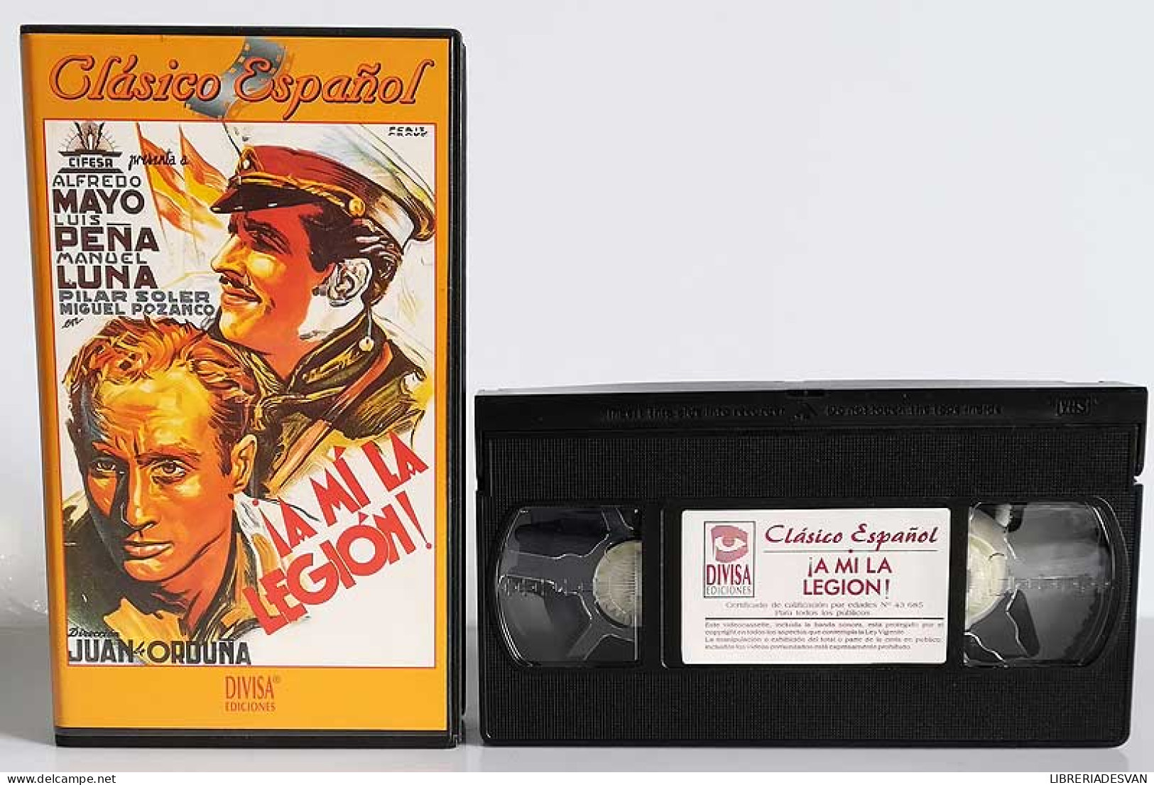 ¡A Mí La Legión. VHS - Andere & Zonder Classificatie