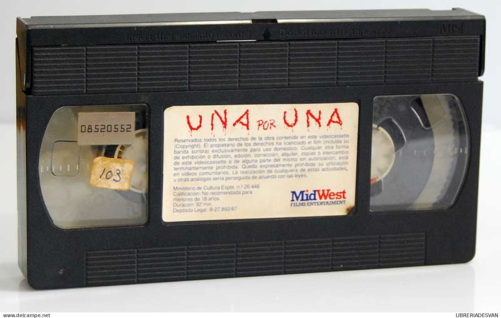 Una Por Una. The Majorettes. VHS - Other & Unclassified