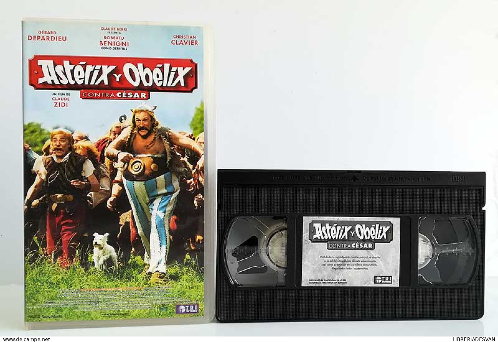 Astérix Y Obélix Contra César. VHS - Autres & Non Classés