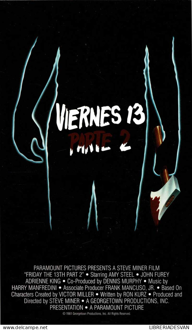 Viernes 13. Parte 2. VHS - Otros & Sin Clasificación