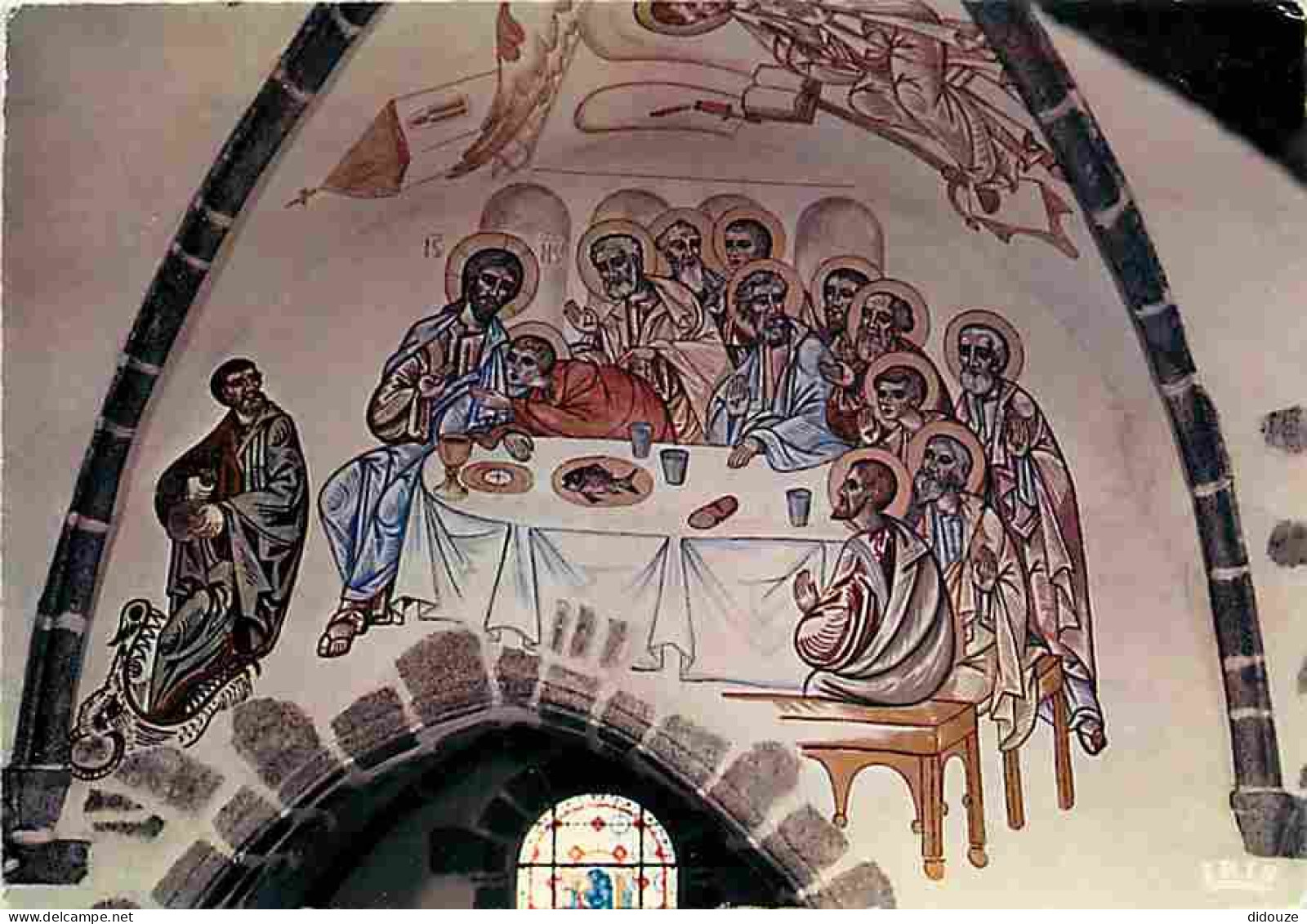 23 - Auzances - L'Eglise - La Cène - Fresque De Nicolai Greshny - Art Religieux - CPM - Voir Scans Recto-Verso - Auzances
