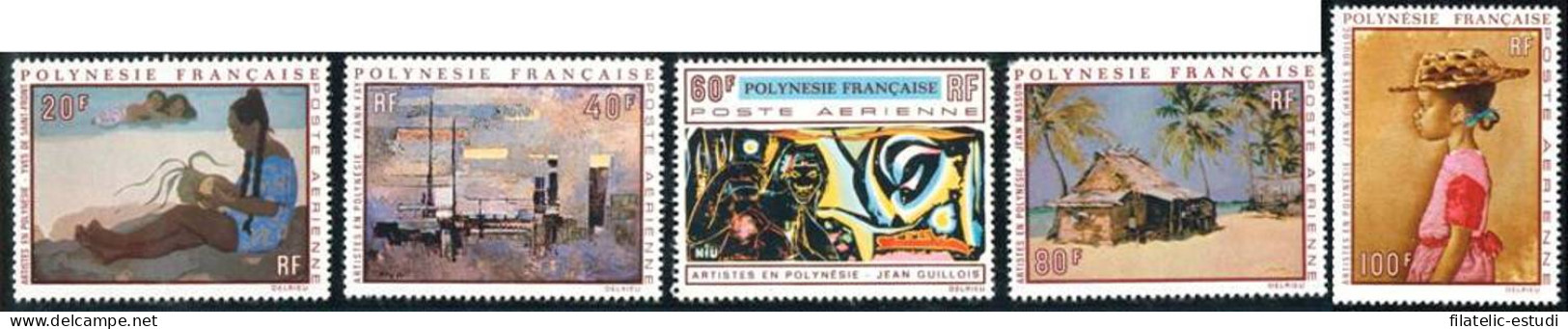 PI2 Polinesia Francesa  French Polynesia Aereo 40/44    MNH - Andere & Zonder Classificatie