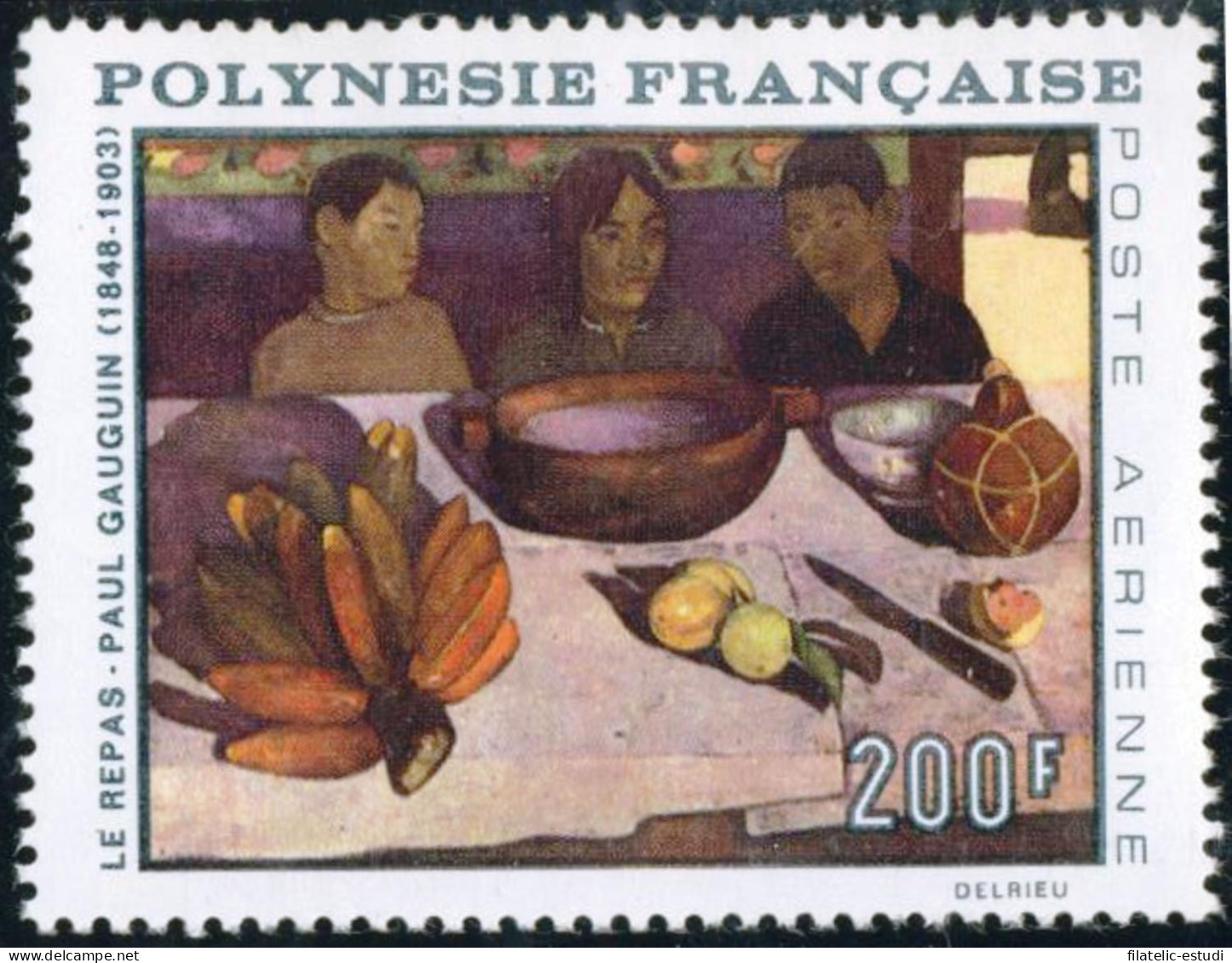 PI2 Polinesia Francesa  French Polynesia  Nº  Aereo 25 Gauguin   MNH - Autres & Non Classés