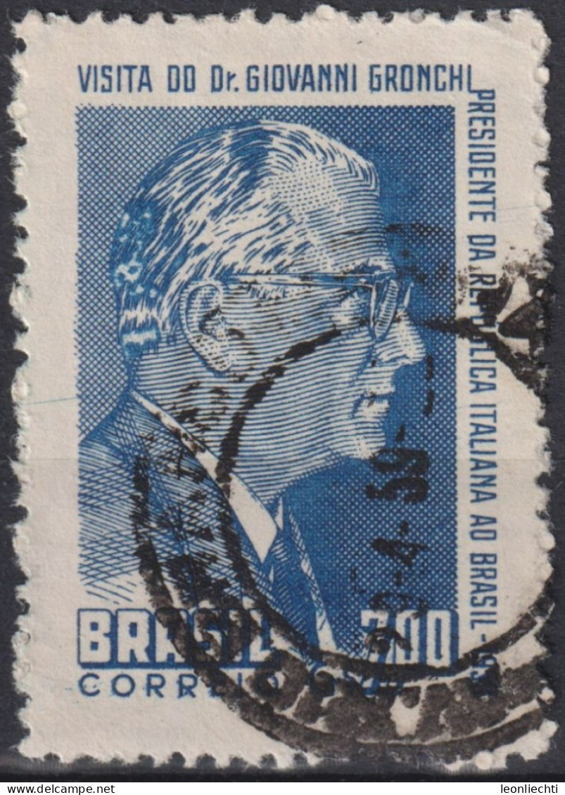 1958 Brasilien ° Mi:BR 943, Sn:BR 878, Yt:BR 660, Tribute To Joaquim Caetano E Silva - Usati