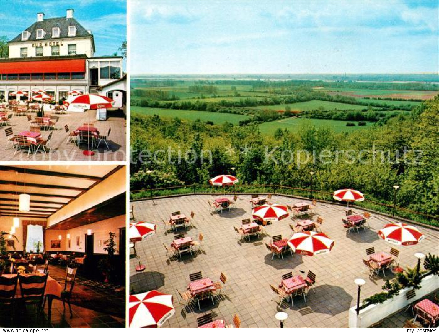 73045867 Emmerich Rhein Kurhotel Restaurant Terrasse Gastraum Emmerich - Emmerich