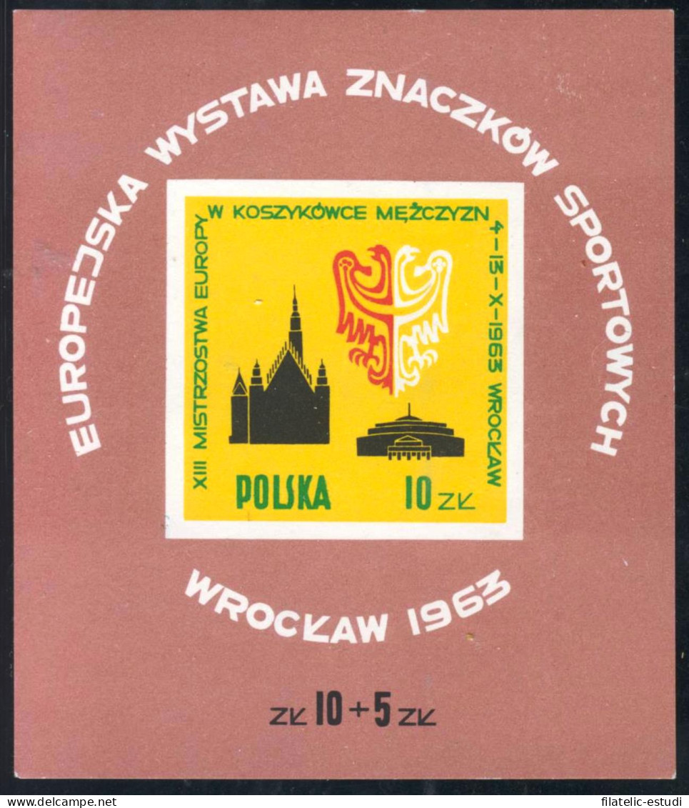 DEP1 Polonia Poland HB 37  1963  MNH - Andere & Zonder Classificatie