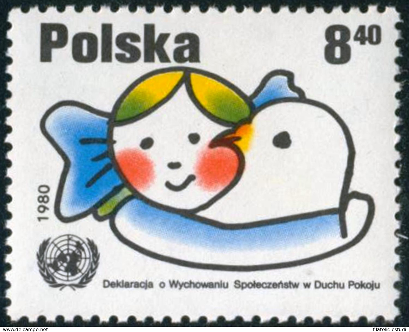 FAU2 Polonia Poland Nº 2536  1980   MNH - Other & Unclassified