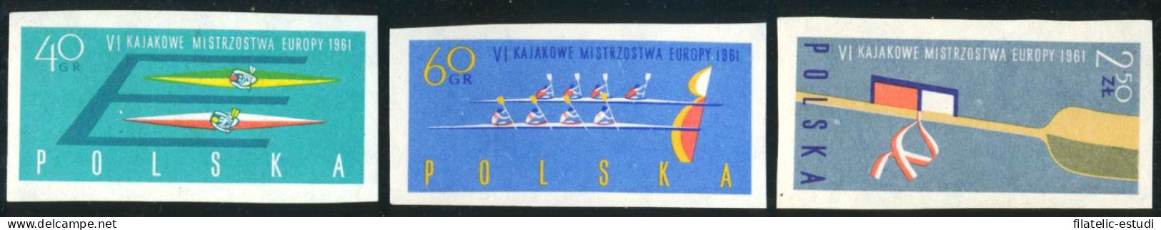 DEP7  Polonia Poland   Nº 1117/19 Sin Dentar 1961    MNH - Other & Unclassified