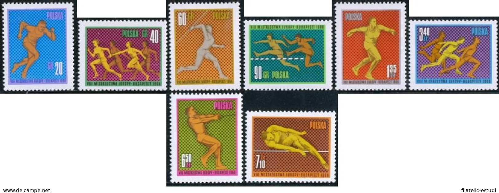 DEP3  Polonia Poland Nº 1531/38  1966   MNH - Andere & Zonder Classificatie