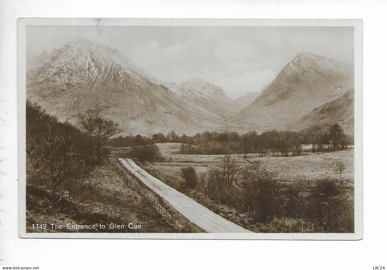 THE ENTRANCE TO GLEN COE. - Argyllshire