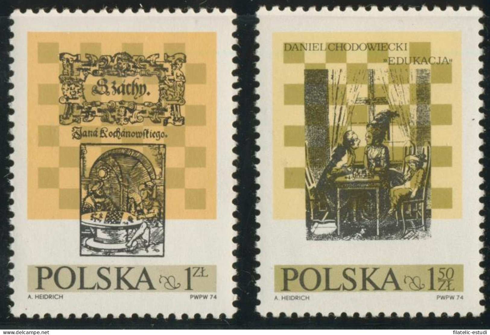 AJZ1  Polonia Poland  Nº 2162/63   1974   MH - Other & Unclassified