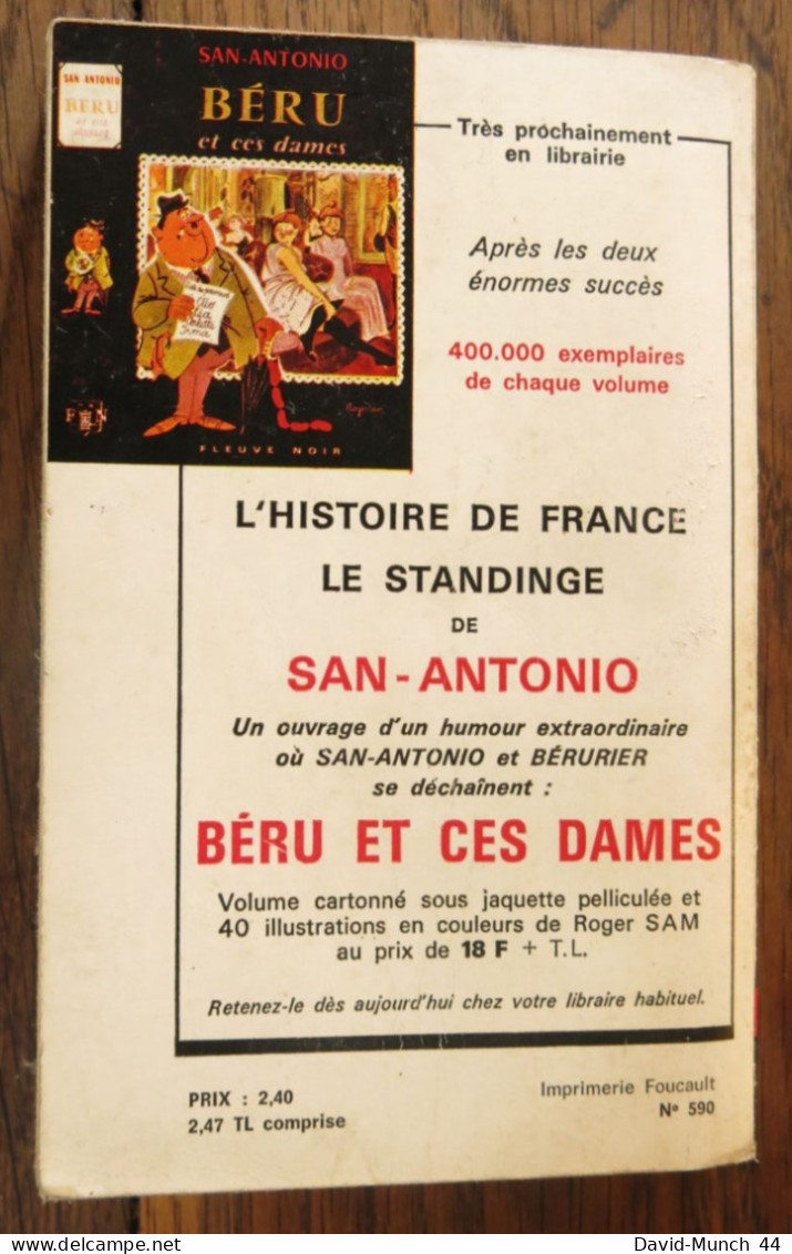 Les Cheveux D'Eleanor De Mario Ropp. Fleuve Noir, Spécial Police. 1967 - Fleuve Noir