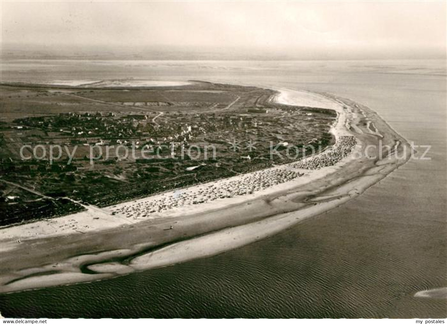 73045582 Langeoog Nordseebad Fliegeraufnahme Langeoog - Langeoog