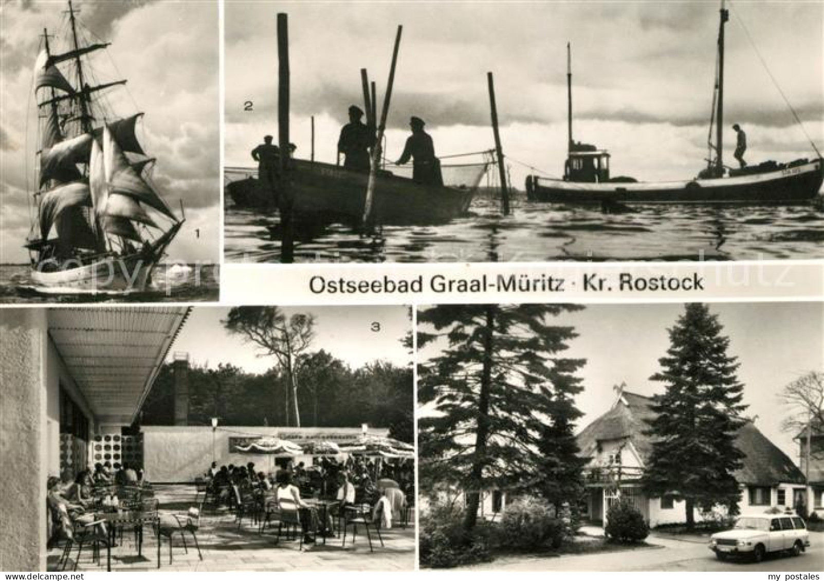 73045534 Graal-Mueritz Ostseebad Segelschulschiff Wilhelm Pieck Am Bodden Broile - Graal-Müritz