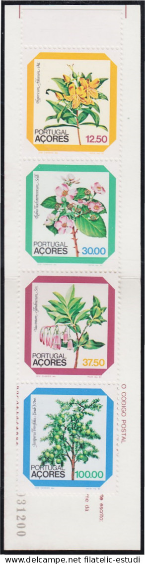 Portugal Azores 347 1982 Flores Regionales Flowers  MNH Carnet - Otros & Sin Clasificación