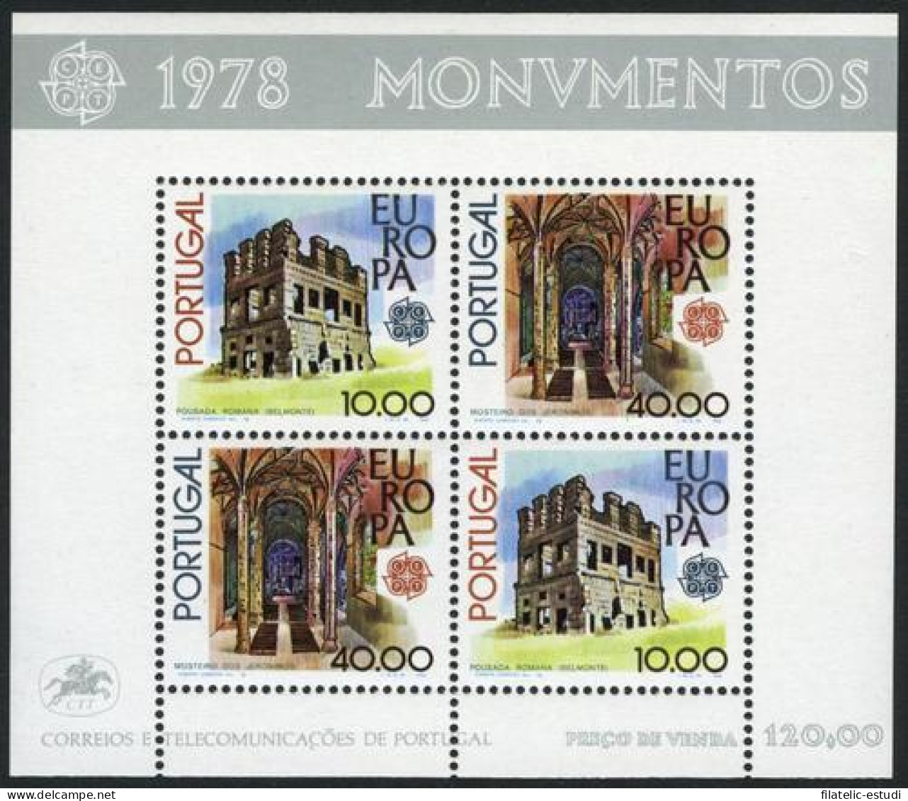 Portugal 1978 Europa HB 23 MNH - Sonstige & Ohne Zuordnung