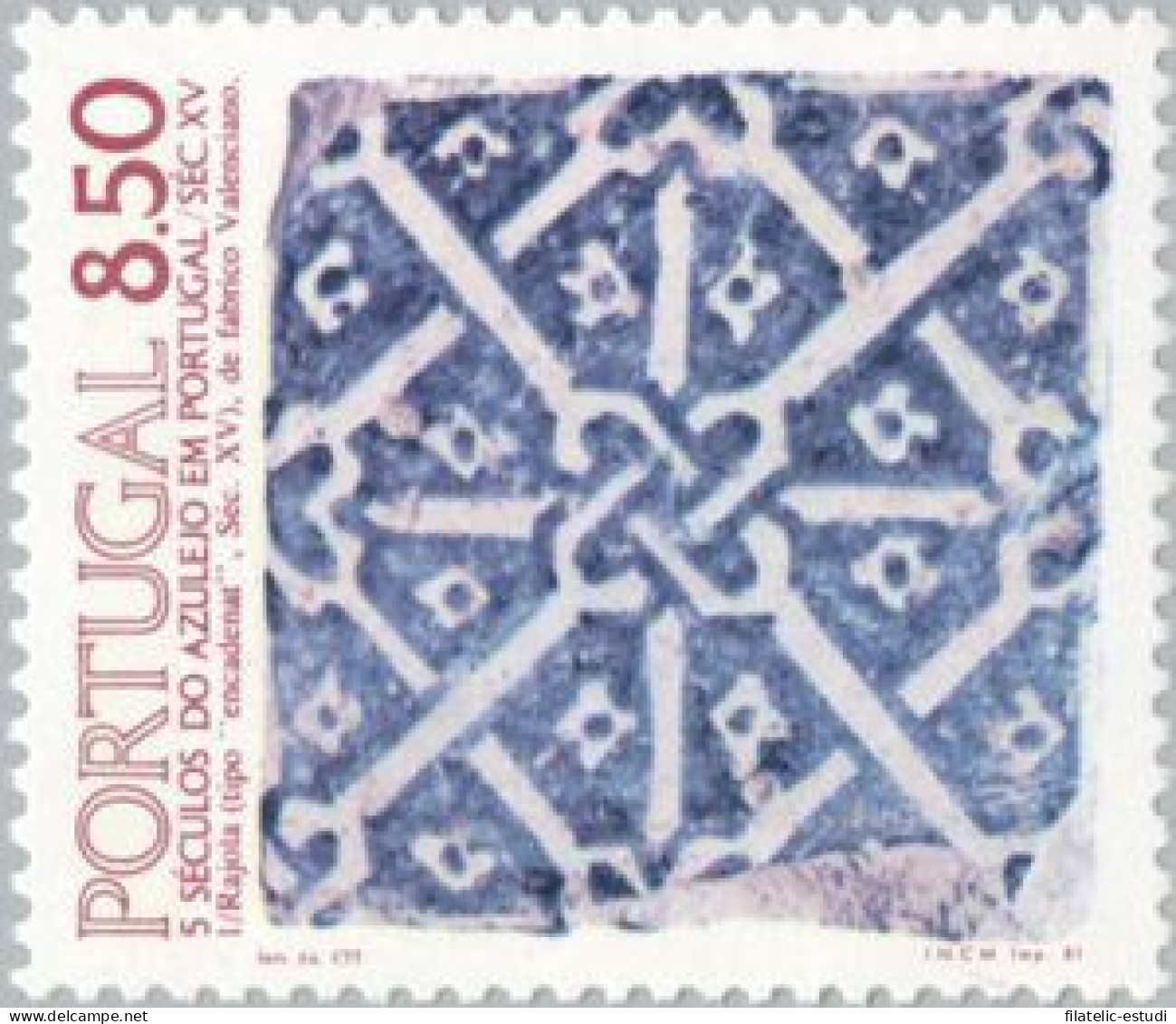 Portugal - 1506 - 1981 5 Siglos De Azulejos En Portugal Lujo - Altri & Non Classificati