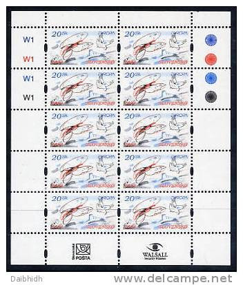 SLOVAKIA 2004 Europa: Holidays  Sheetlet MNH / **.  Michel 481 - Ongebruikt