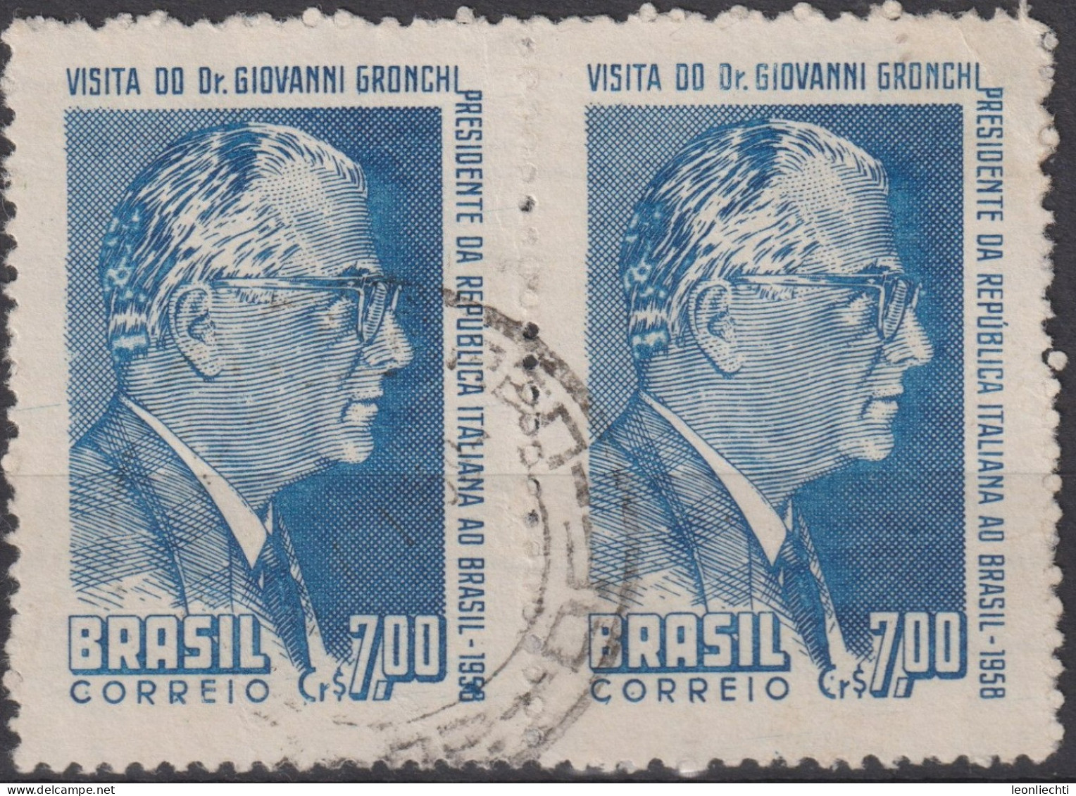 1958 Brasilien ° Mi:BR 943, Sn:BR 878, Yt:BR 660, Tribute To Joaquim Caetano E Silva - Used Stamps