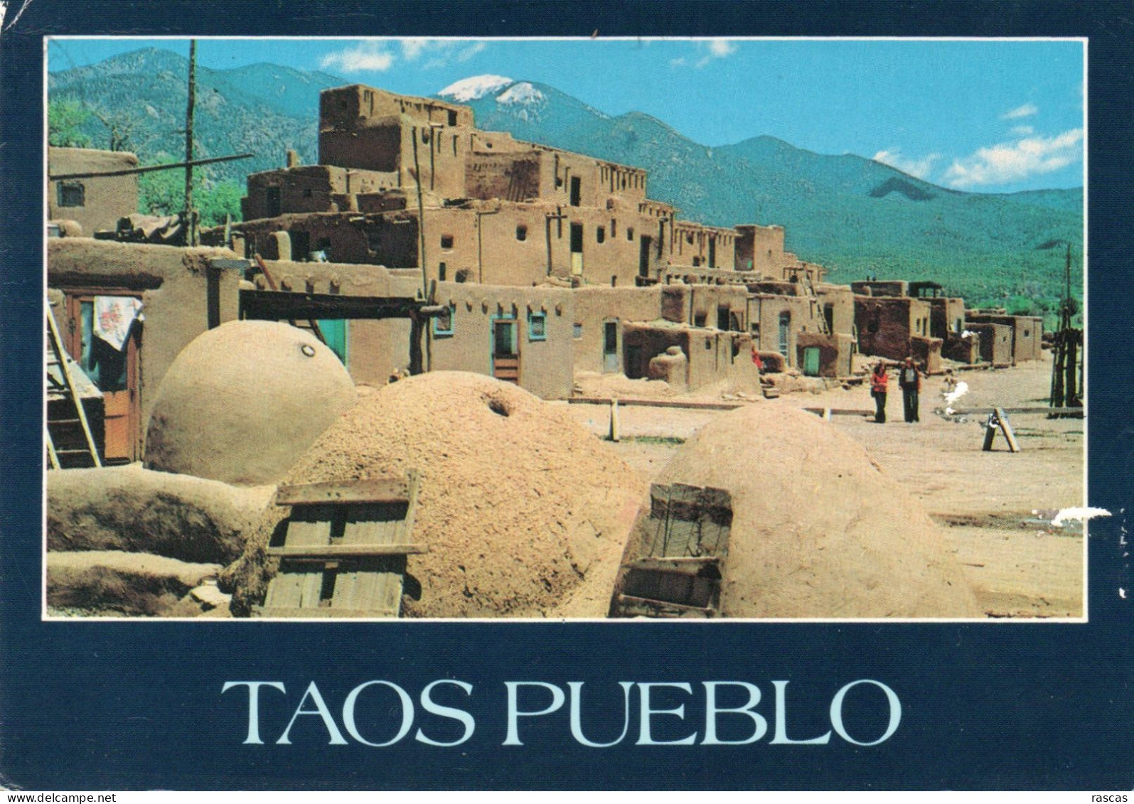 CPM - P - USA - ETATS UNIS - NEW MEXICO - TAOS PUEBLO - Otros & Sin Clasificación