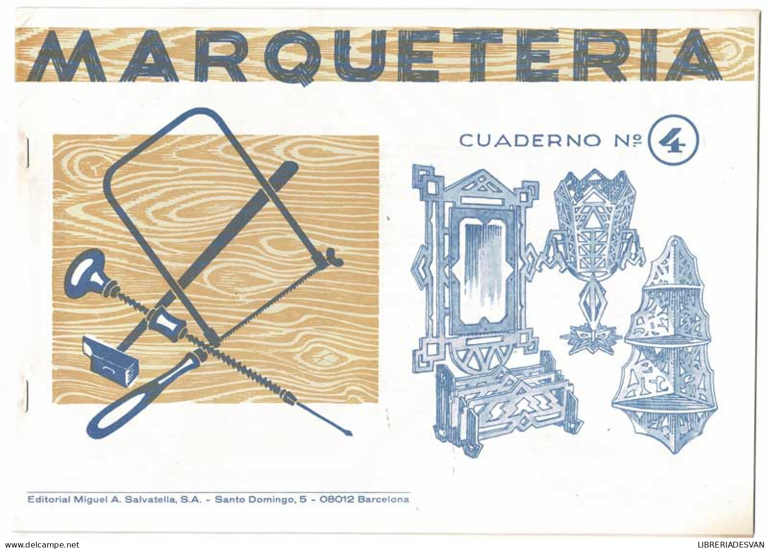 Marquetería. Cuaderno No. 4 - Bellas Artes, Ocio