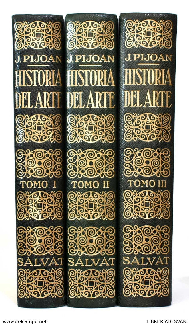 Historia Del Arte. 3 Tomos - José Pijoan - Bellas Artes, Ocio