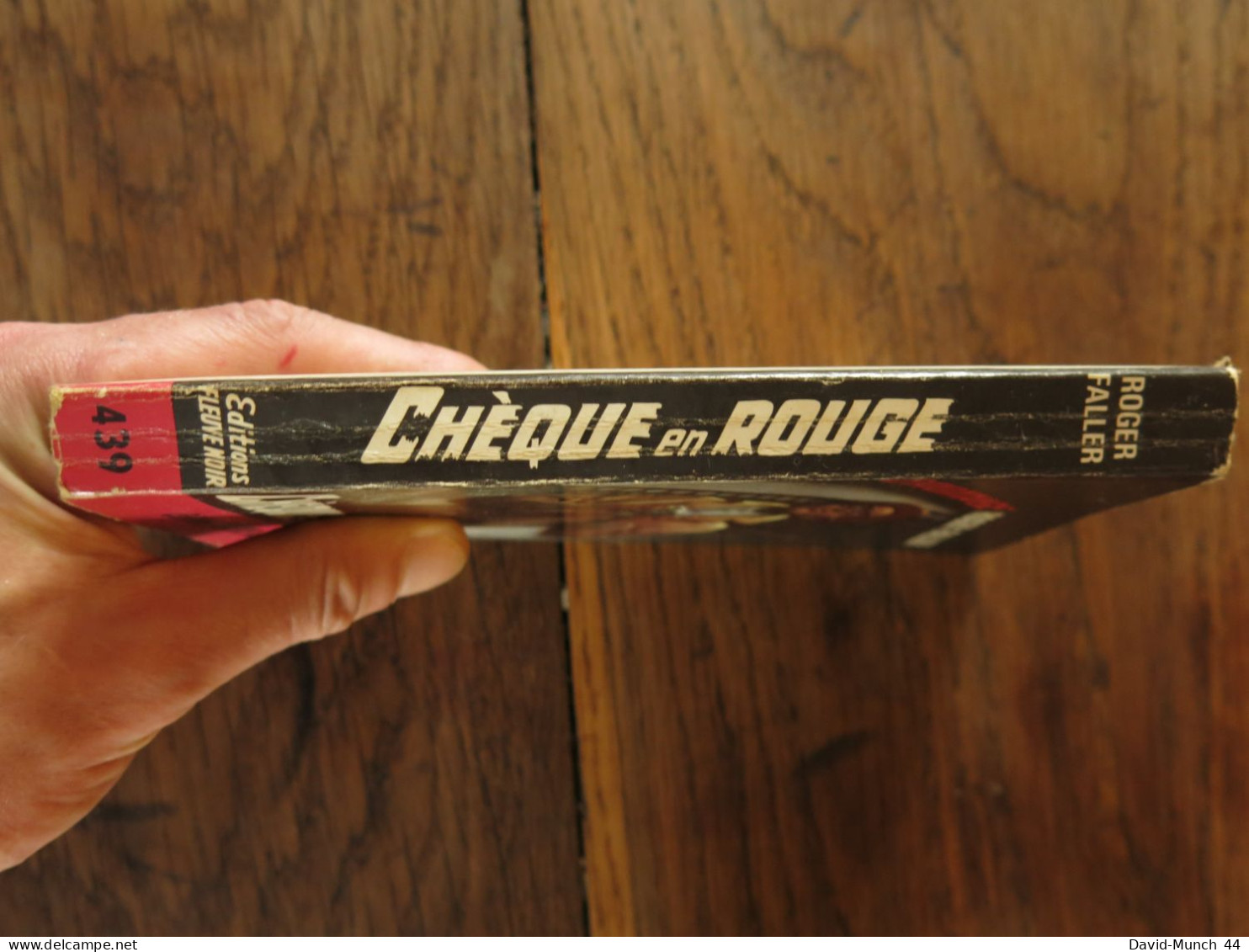 Chèque En Rouge De Roger Faller. Fleuve Noir, Espionnage. 1964 - Fleuve Noir