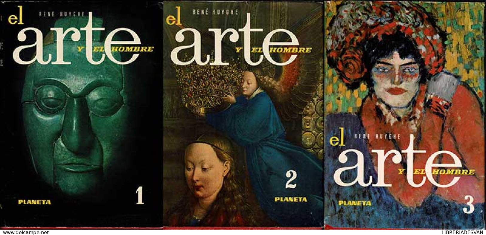 El Arte Y El Hombre. 3 Vols - René Huyghe - Kunst, Vrije Tijd