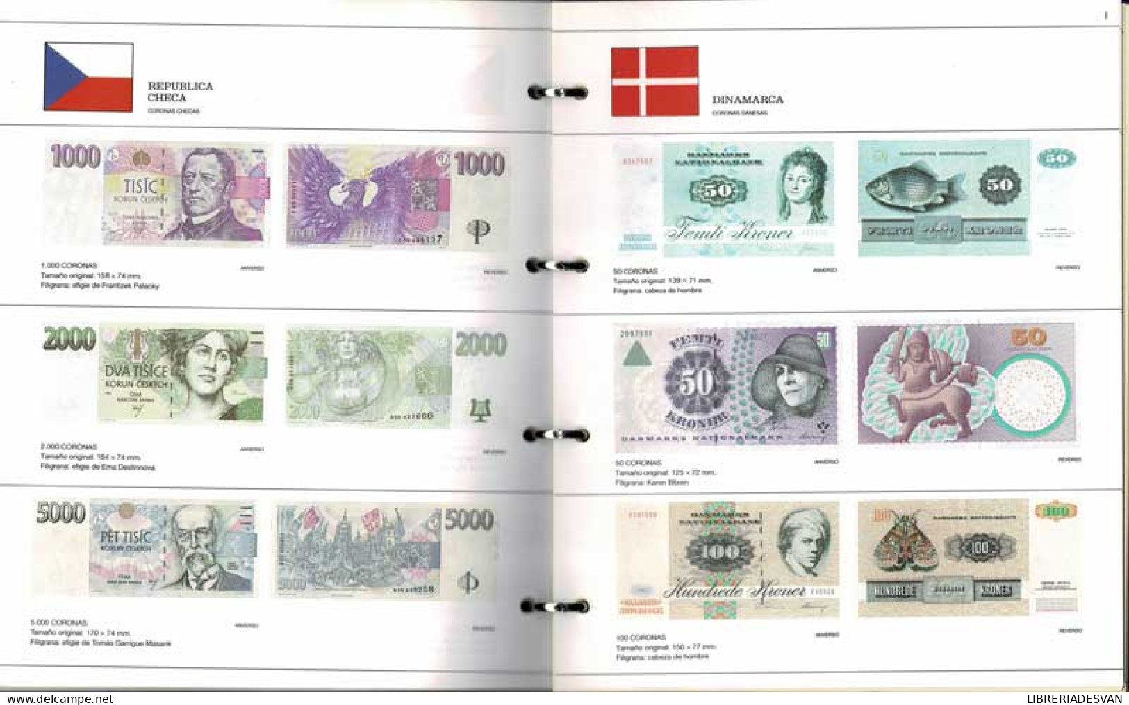 Facsímiles Billetes Extranjeros. Edición Marzo 2003 - Kunst, Vrije Tijd