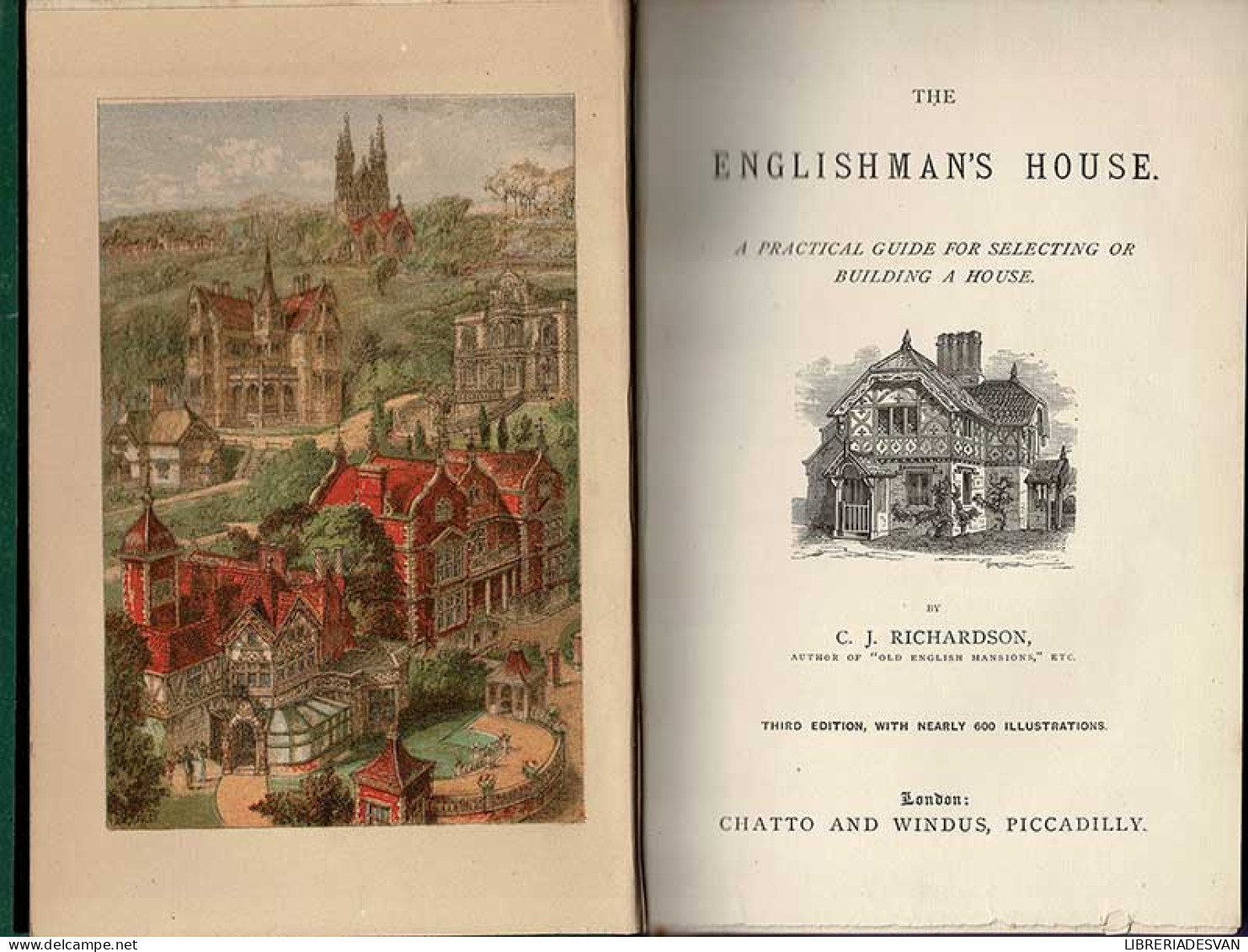 The Englishman's House - C. J. Richardson - Kunst, Vrije Tijd