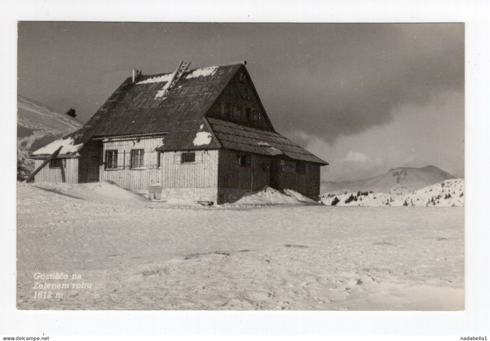 1966. YUGOSLAVIA,SLOVENIA,KAMNIK POSTMARK,VELIKA PLANINA,RESTAURANT ON ZELENEM ROBU,POSTCARD,USED - Jugoslawien