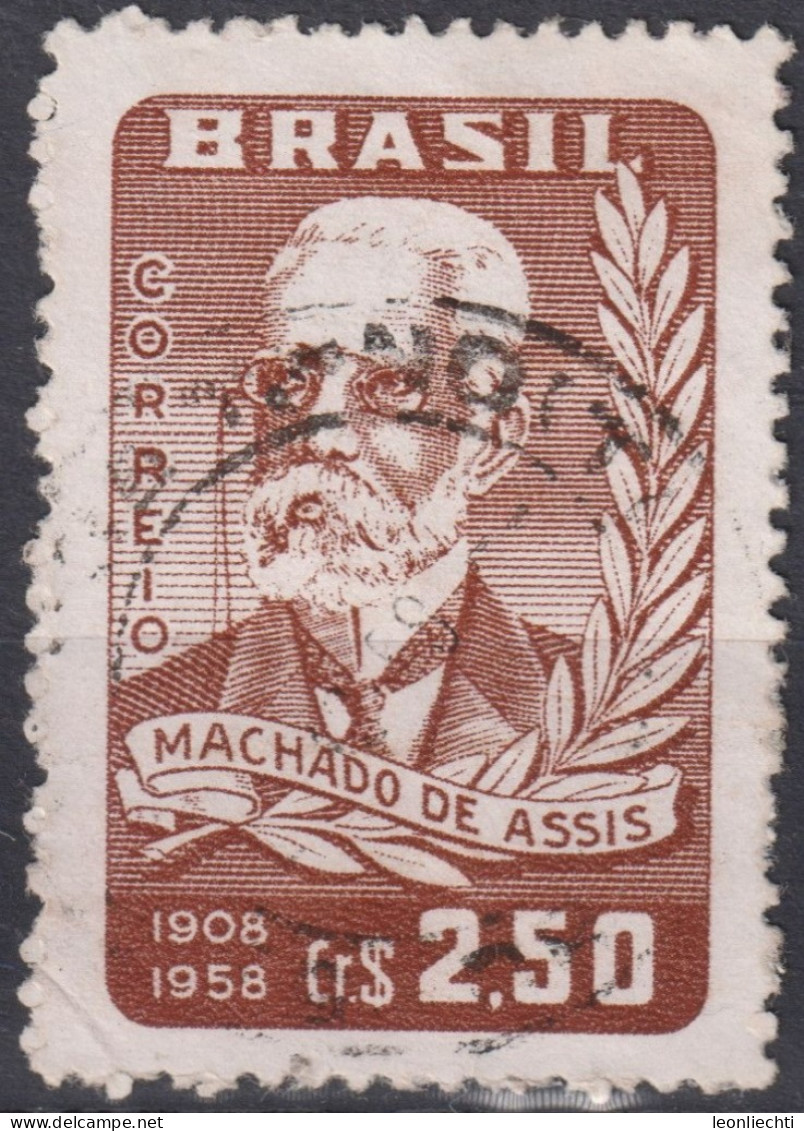 1958 Brasilien ° Mi:BR 947, Sn:BR 882, Yt:BR 663, Machado De Assis - Used Stamps